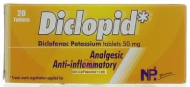 ديكلوبيد – Diclopid | مضاد للإلتهاب و مسكن للألم