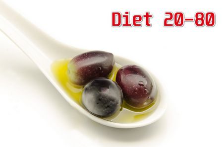 دايت 20-80 , نظام غذائي صحي , حمية غذائية