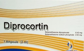 صورة,عبوة, حقنة,أمبول, ديبروكورتين , Diprocortin