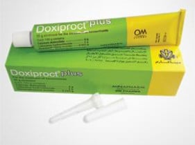 صورة,دواء, عبوة ,مرهم, دوكسيبروكت بلس, Doxiproct plus