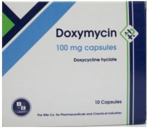 صورة, عبوة, دوكسى مايسين, Doxymycin