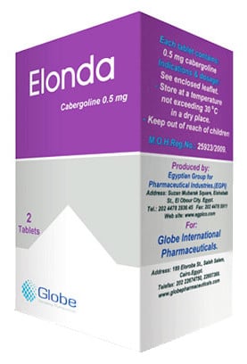 إلوندا – Elonda | لعلاج اضطرابات زيادة هرمون البرولاكتين/ إيقاف الرضاعة