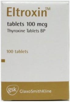 صورة, عبوة, التروكسين, Eltroxin