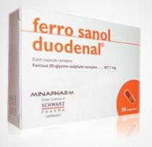 صورة,دواء, عبوة, فروسانول ديودينال, Ferro sanol duodenal