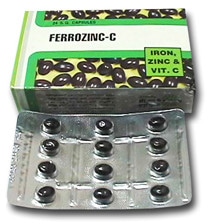 صورة , عبوة , دواء , كبسولات , فيروزنك سي , Ferrozinc-C