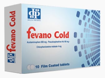 صورة,دواء, عبوة, فيفانو كولد, Fevano Cold