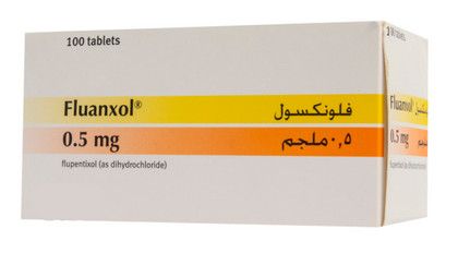 صورة,دواء,علاج, عبوة, فلونكسول , Fluanxol