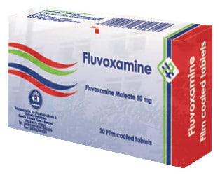 صورة, عبوة, أقراص, فلوفوكسامين, Fluvoxamine