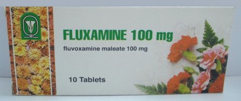 صورة , عبوة , دواء , لعلاج الوسواس القهري , فلوكسامين , Fluxamine