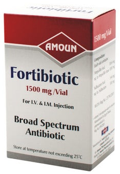 صورة, عبوة, فورتي بيوتك, Fortibiotic