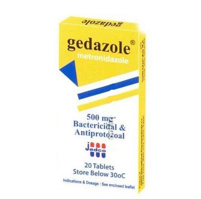 صورة, علاج, دواء, عبوة, جيدازول , Gedazole