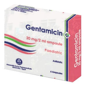 صورة, عبوة, جنتاميسين, Gentamicin