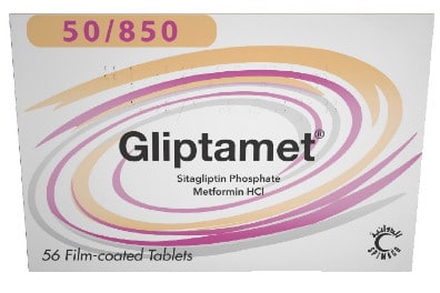 صورة, عبوة ,جليبتامت, Gliptamet