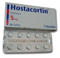 صورة , عبوة , دواء , أقراص , هوستاكورتين , Hostacortin