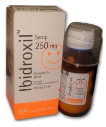 صورة , عبوة , ابيدروكسيل , شراب , Ibidroxil