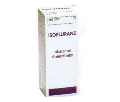 صورة , عبوة , دواء , للتخدير , أيزوفلوران , Isoflurane