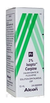 صورة , عبوة , دواء , قطرة للعين , أيزوبتو كاربين , علاج الجلوكوما , Isopto Carpine