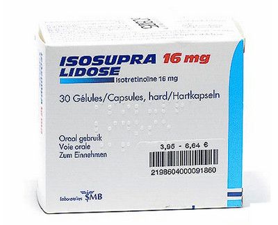 صورة , عبوة , دواء , لعلاج حب الشباب , أيزوسوبرا ليدوز , Isosupra Lidose