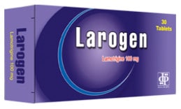 صورة,دواء, عبوة, لاروجين, Larogen