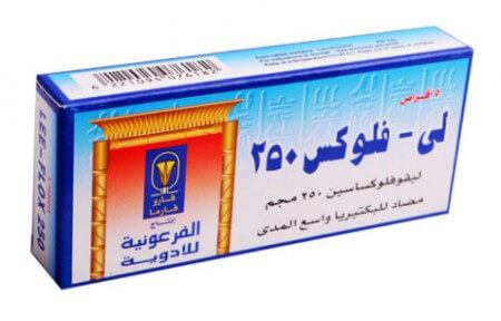 صورة,دواء,علاج, عبوة, لى فلوكس, Lee-Flox 250