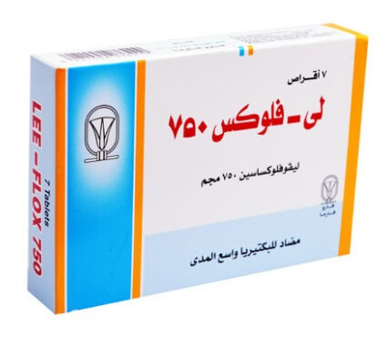 صورة,دواء,علاج, عبوة, لى فلوكس, Lee-Flox 750