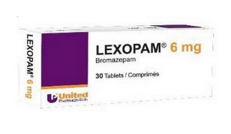 صورة , عبوة , أقراص , لكسوبام , Lexopam