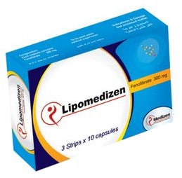 ليبوميدزين – Lipomedizen | لعلاج إرتفاع نسبة الكوليسترول بالدم