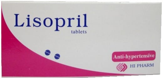 صورة,عبوة, ليسوبريل, Lisopril