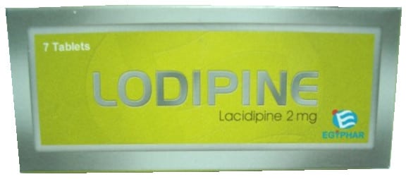 صورة, عبوة, لوديبين, Lodipine