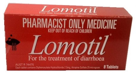 صورة , عبوة , دواء , أقراص , علاج الإسهال , لوموتيل , Lomotil