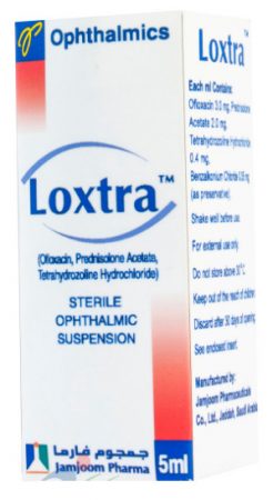 لوكسترا – Loxtra | معلق معقم للعين