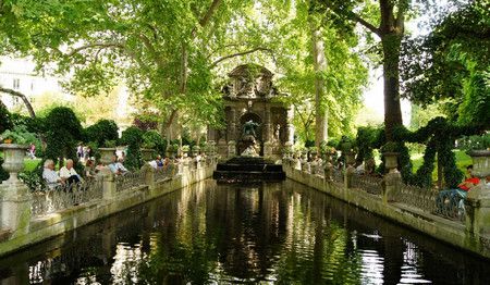 صورة , حدائق لوكسمبرج , باريس