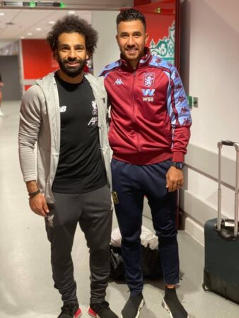 صورة تريزيجيه مع محمد صلاح