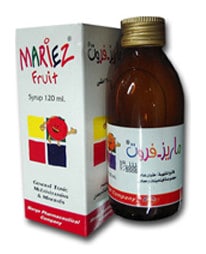 صورة , عبوة , دواء , شراب , ماريز فروت , Mariez-Fruit