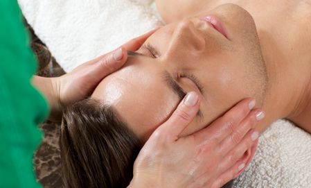 التدليك،وجه،رجل،مساج،Massage