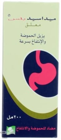 صورة,دواء, عبوة, ميداسيد بلس, Medacid Plus