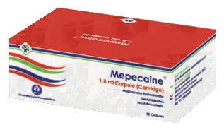 صورة, عبوة, ميبيكايين, Mepecaine