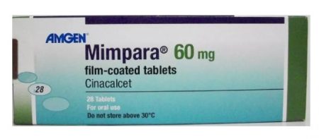 صورة , عبوة , دواء , أقراص مطلية , لعلاج فرط نشاط الغدة نظيرة الدرقية , ميمبارا , Mimpara