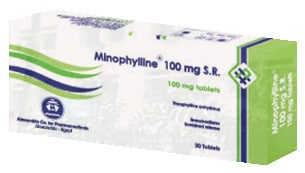 صورة, عبوة ,مينوفيللين أس أر, Minophylline S.R