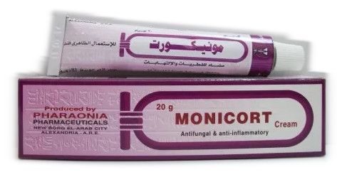 صورة,دواء,علاج, عبوة, مونيكورت , كريم , Monicort , cream