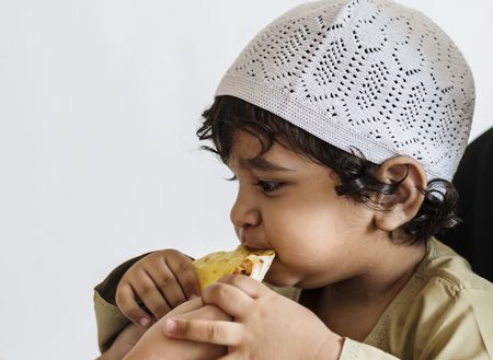 صورة , طفل , مسلم , الصيام , طعام