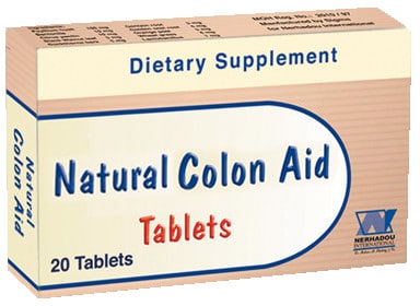 صورة, عبوة, ناتشيورال كولون أيد, Natural Colon Aid