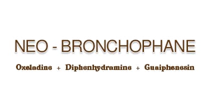 صورة, عبوة, نيو برونكوفين, Neo Bronchophane