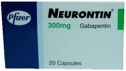 صورة, عبوة ,نيورونتين, Neurontin