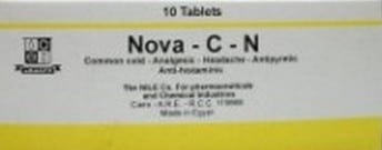صورة , عبوة , دواء , أقراص , نوفا سي إن , Nova C N