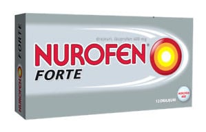 صورة , عبوة , دواء , أقراص , لتسكين الآلام , نوروفن فورت , Nurofen-Forte