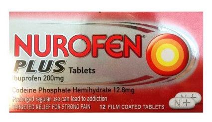 صورة ، عبوة ، دواء ، أقراص ، لتسكين الألم الحاد ، نوروفين بلس ، Nurofen-Plus