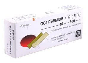 صورة,دواء,علاج, عبوة , أكتوسيميد ك , Octosemide K