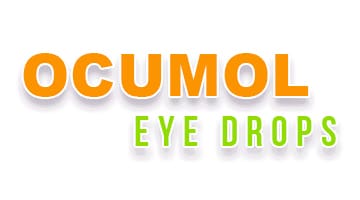 صورة,Eye Drops, عبوة, قطرة, العين, أوكيومول, Ocumol