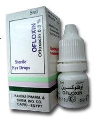 أوفلوكسين و Ofloxin, قطرة